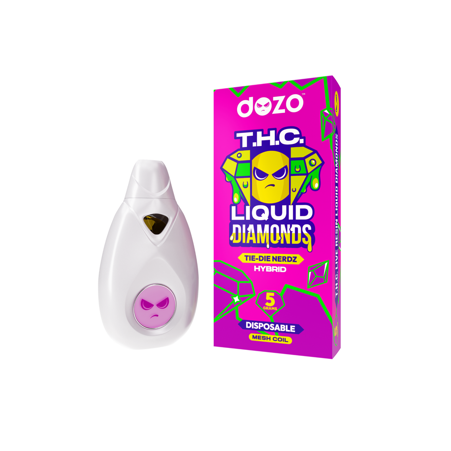 Liquid Diamonds Disposable | Tie Die Nerdz (HYBRID)