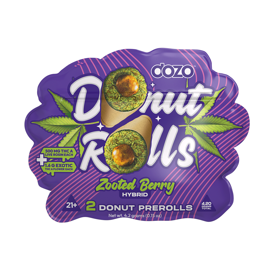 Dozo Donut Prerolls 4.20 g | Strawberry Lemonade (Sativa)
