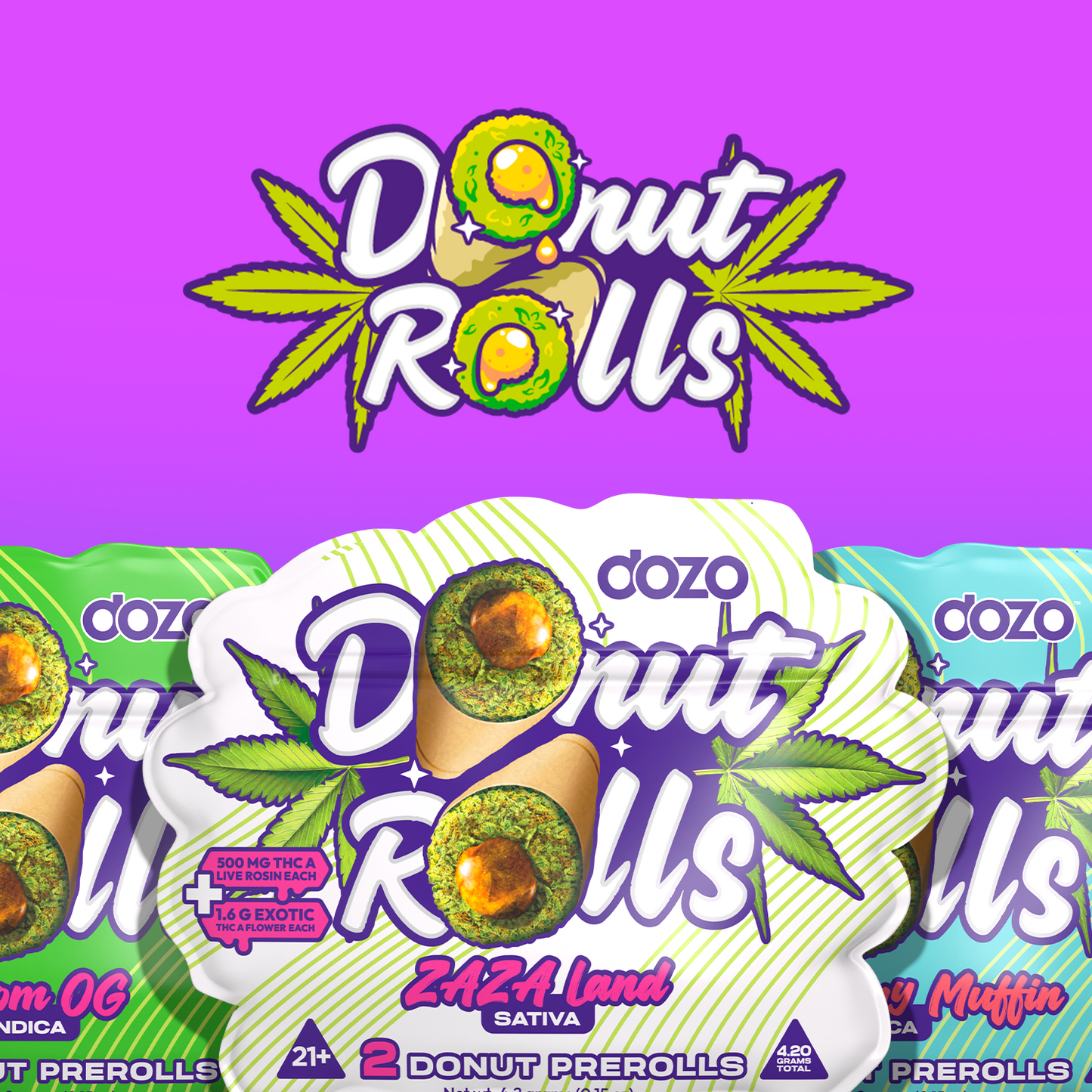 New Drop - Dozo Donut Prerolls 4.20 g