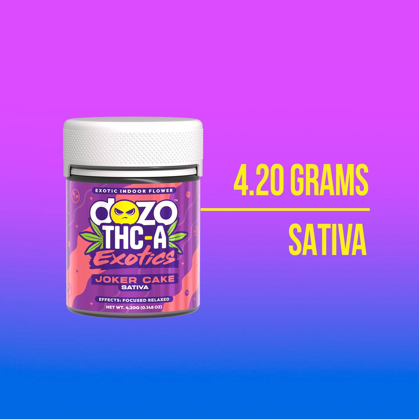 4.2g Dozo THC-A INDOOR FLOWER | Fire OG - Indica