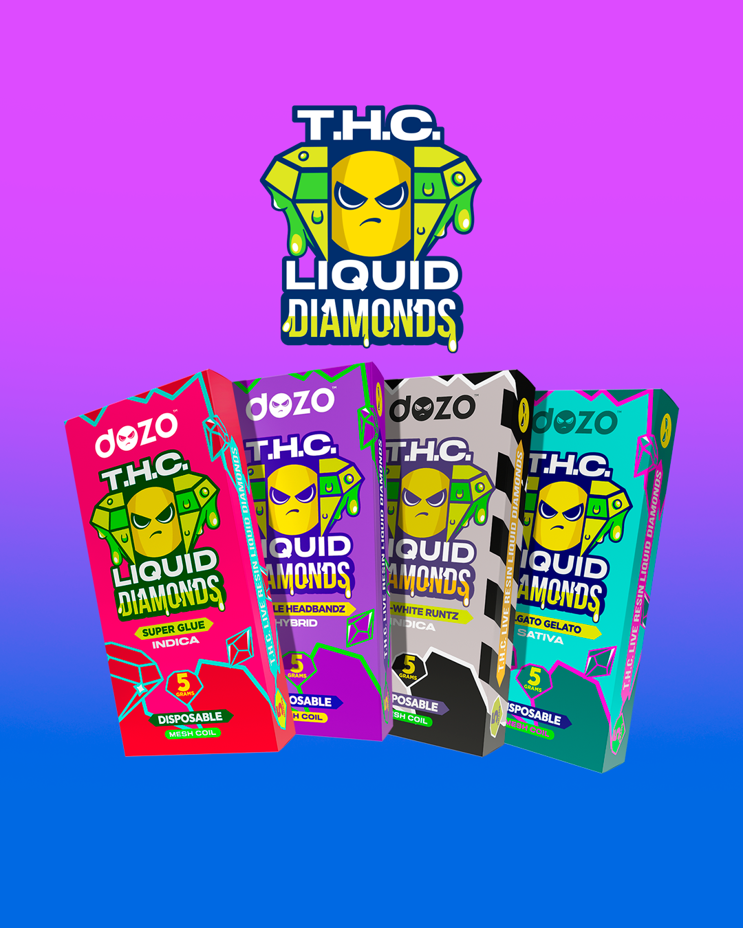 5g Liquid Diamonds Disposable - Super Glue Indica puredozo 5g Liquid Diamonds Disposable - Super Glue Indica puredozo