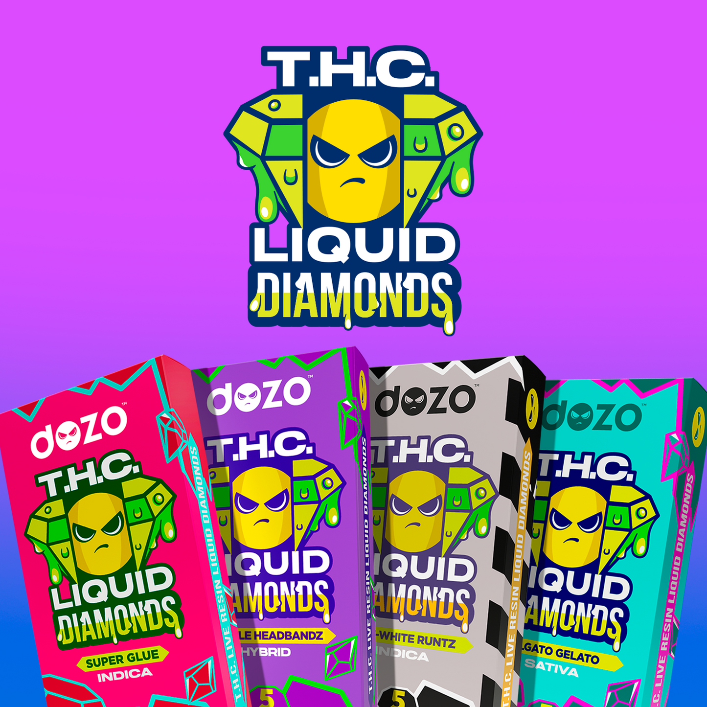 5g Liquid Diamonds Disposable | Off-White (Indica)