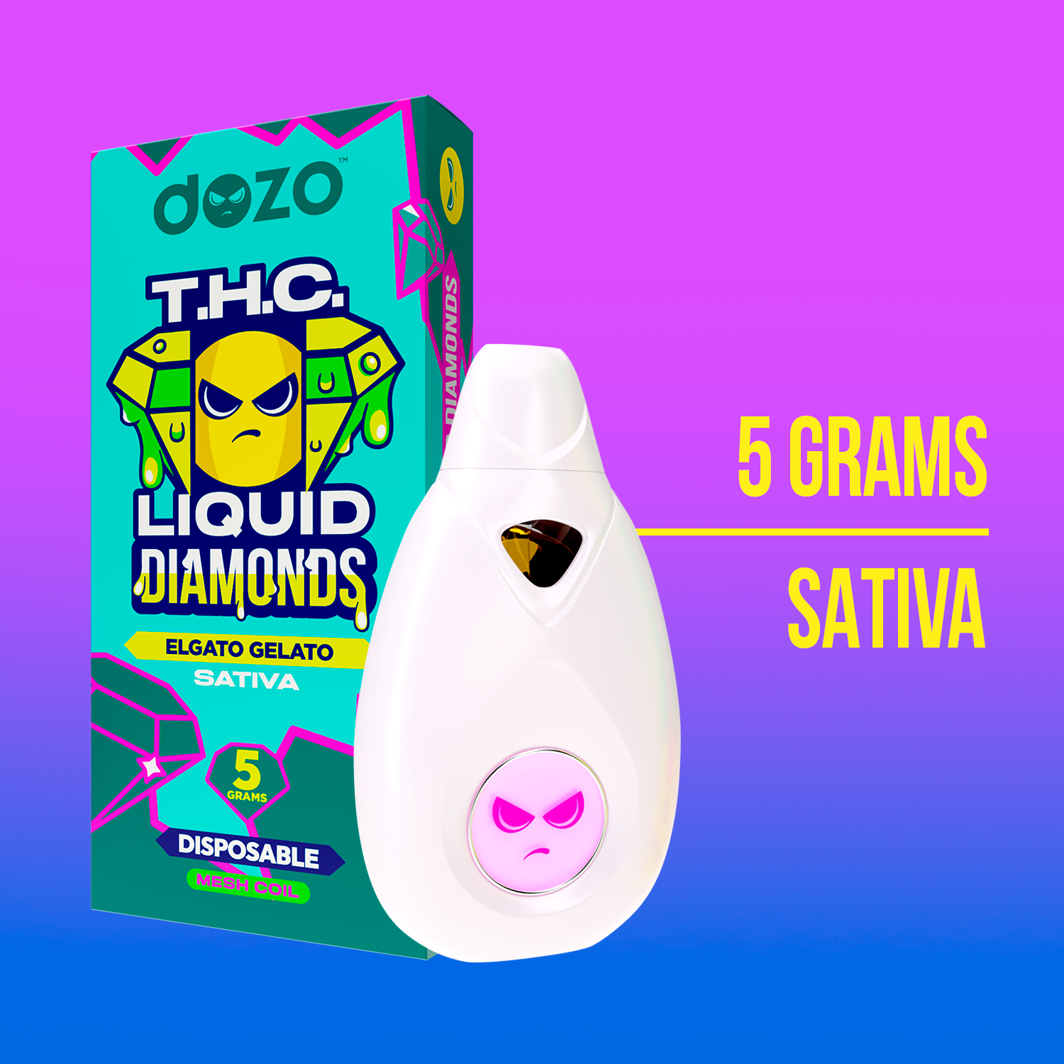 Discover Elgato Gelato Sativa - Liquid Diamonds Disposable Vape puredozo Discover Elgato Gelato Sativa - Liquid Diamonds Disposable Vape puredozo