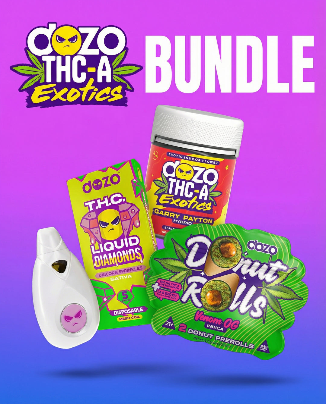 THC-A Flowers Bundle