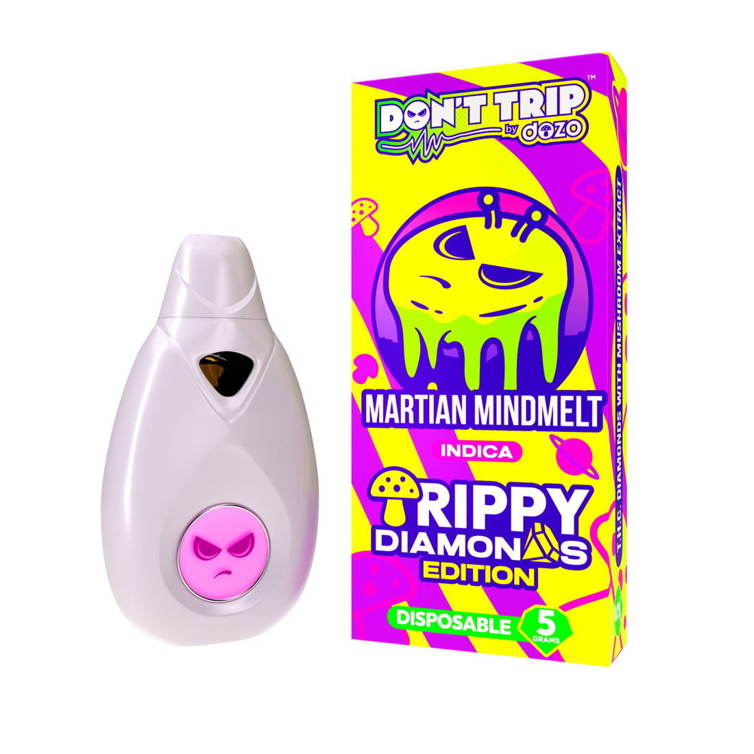 5g Trippy Dimonds Mushroom Vape | Martian Mindmelt
