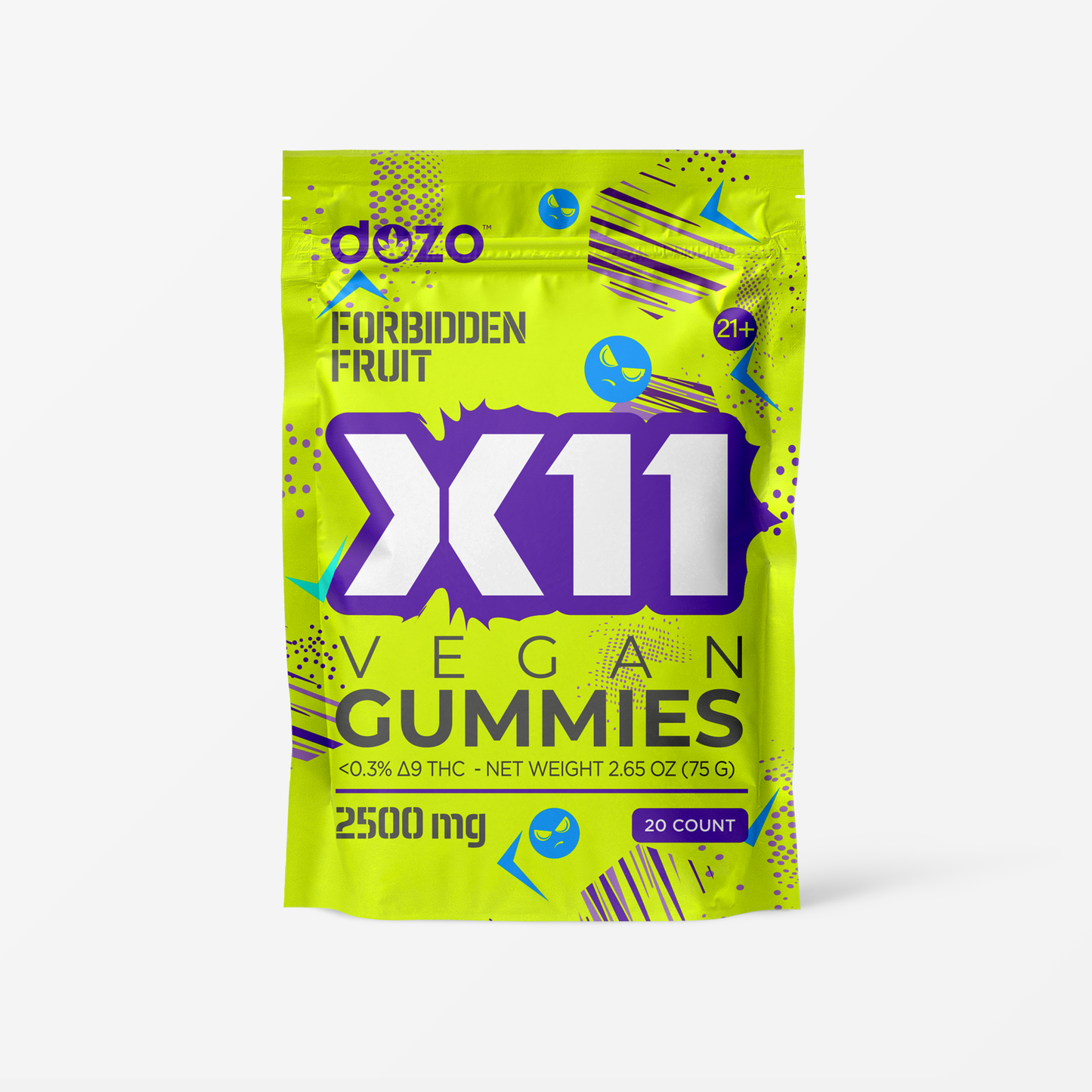 X11 Gummies | Forbidden Fruit (Indica)