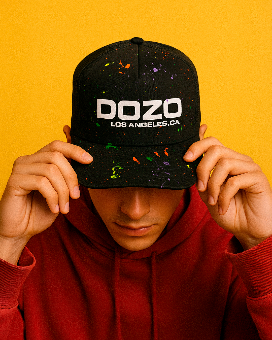 Dozo Trucker Cap | Handmade Painted Edition