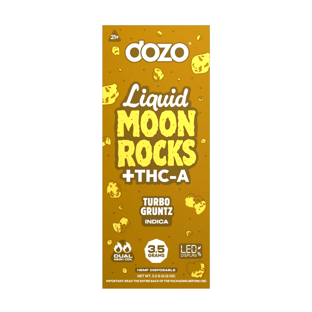 3.5 Dozo Liquid Moonrocks THC-A Disposable