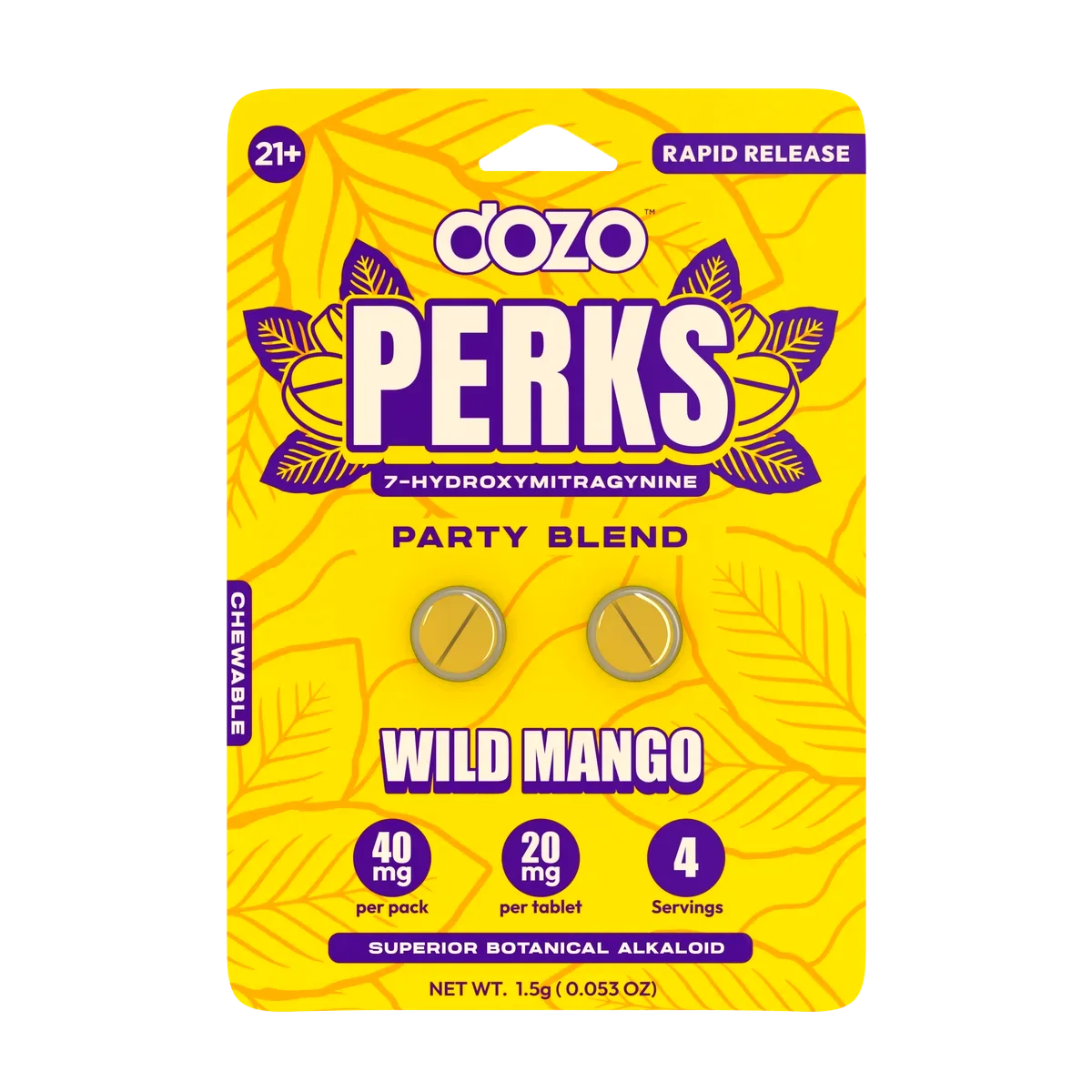 Dozo PERKS 7-OH Mini — Wild Mango