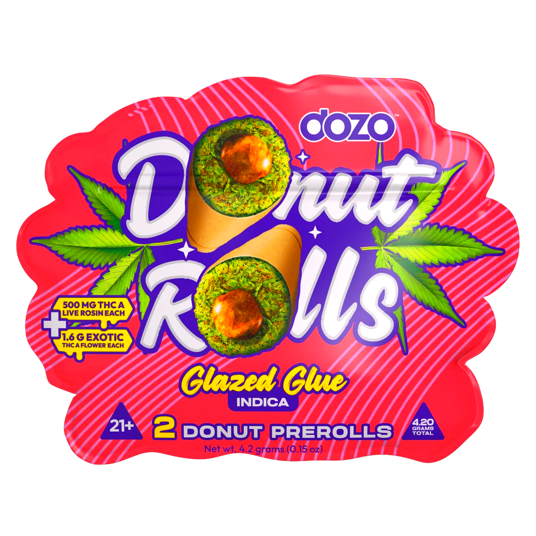 Dozo Donut Prerolls 4.20 g | Glazed Glue (Indica)