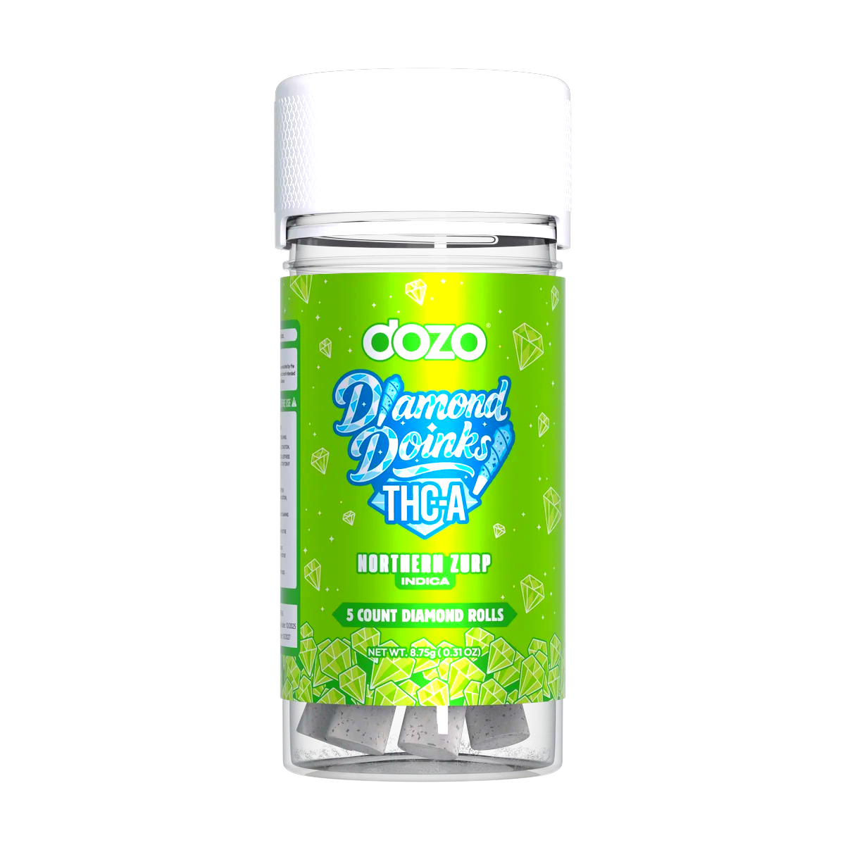 Dozo THC-A Doinks - Diamond Rolls (5ct)
