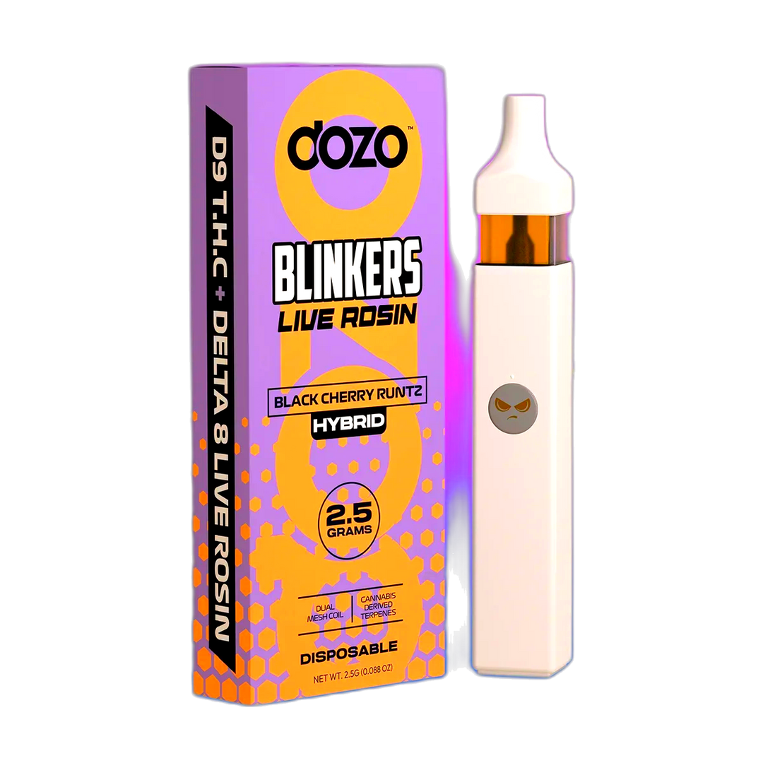 2.5g Dozo Blinkers Live Rosin Disposable Vape