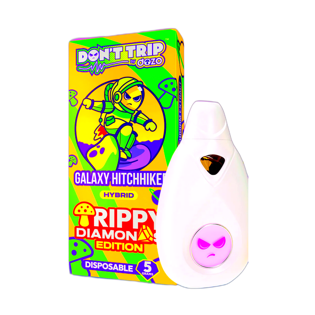 5g Trippy Diamonds Mushroom Vape | Galaxy Hitchhiker (Hybrid)