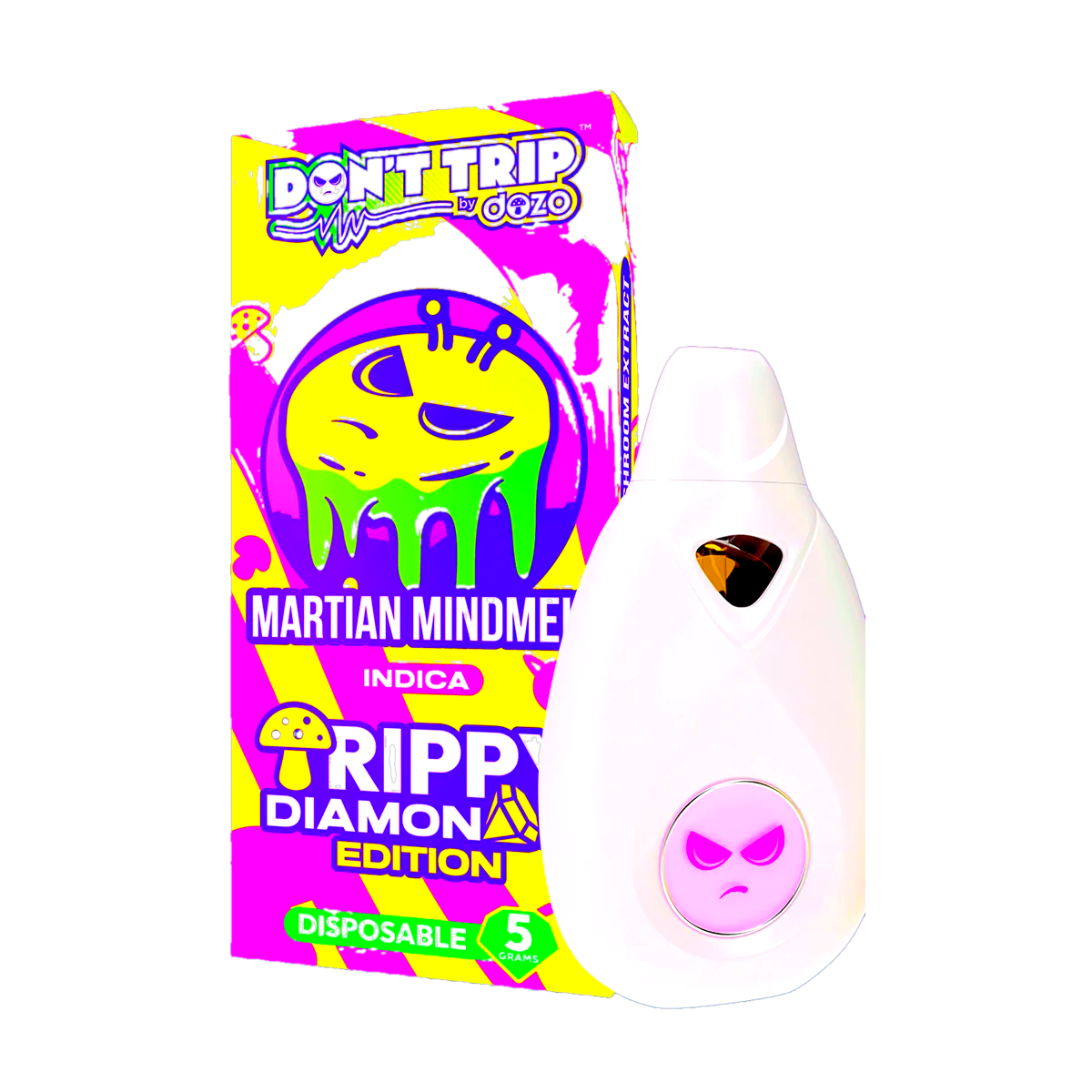 5g Trippy Diamonds Mushroom Vape | Martian Mindmelt