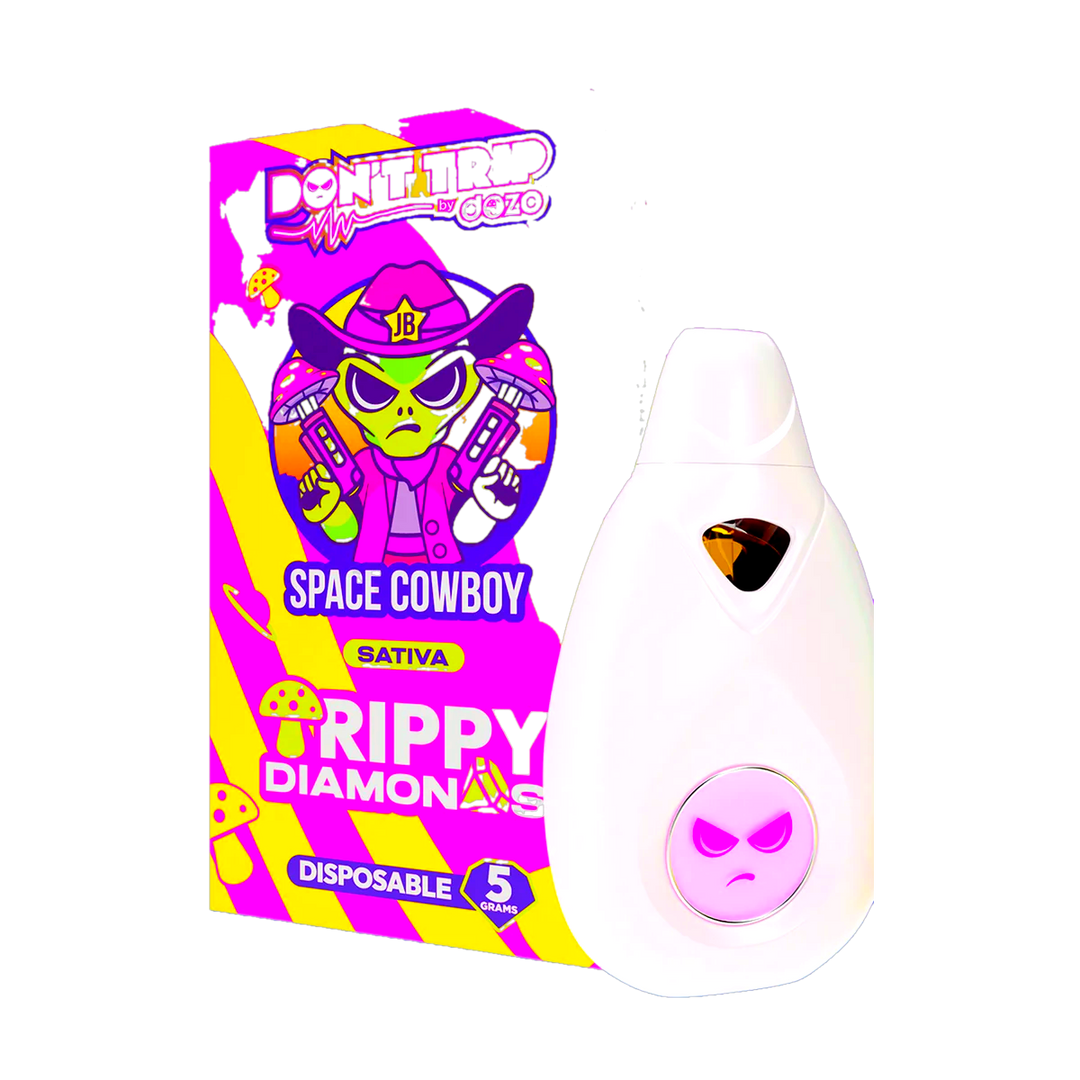5g Trippy Diamonds Mushroom Vape: Space Cowboy (Sativa)