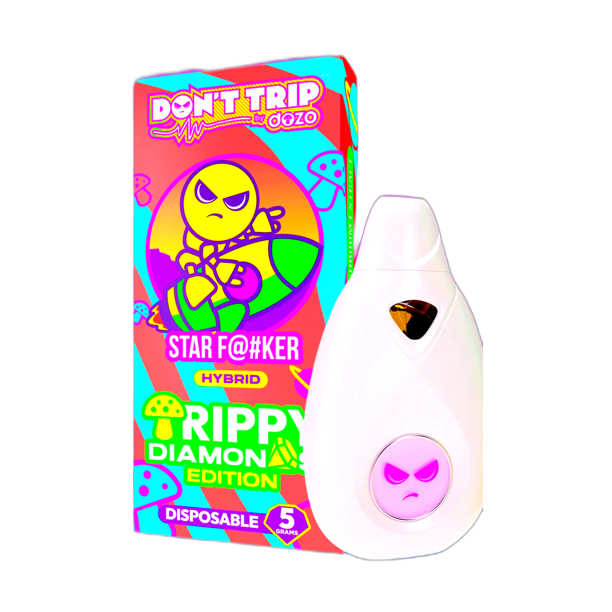 5g Trippy Diamonds Mushroom Vape | Starfucker (Hybrid)