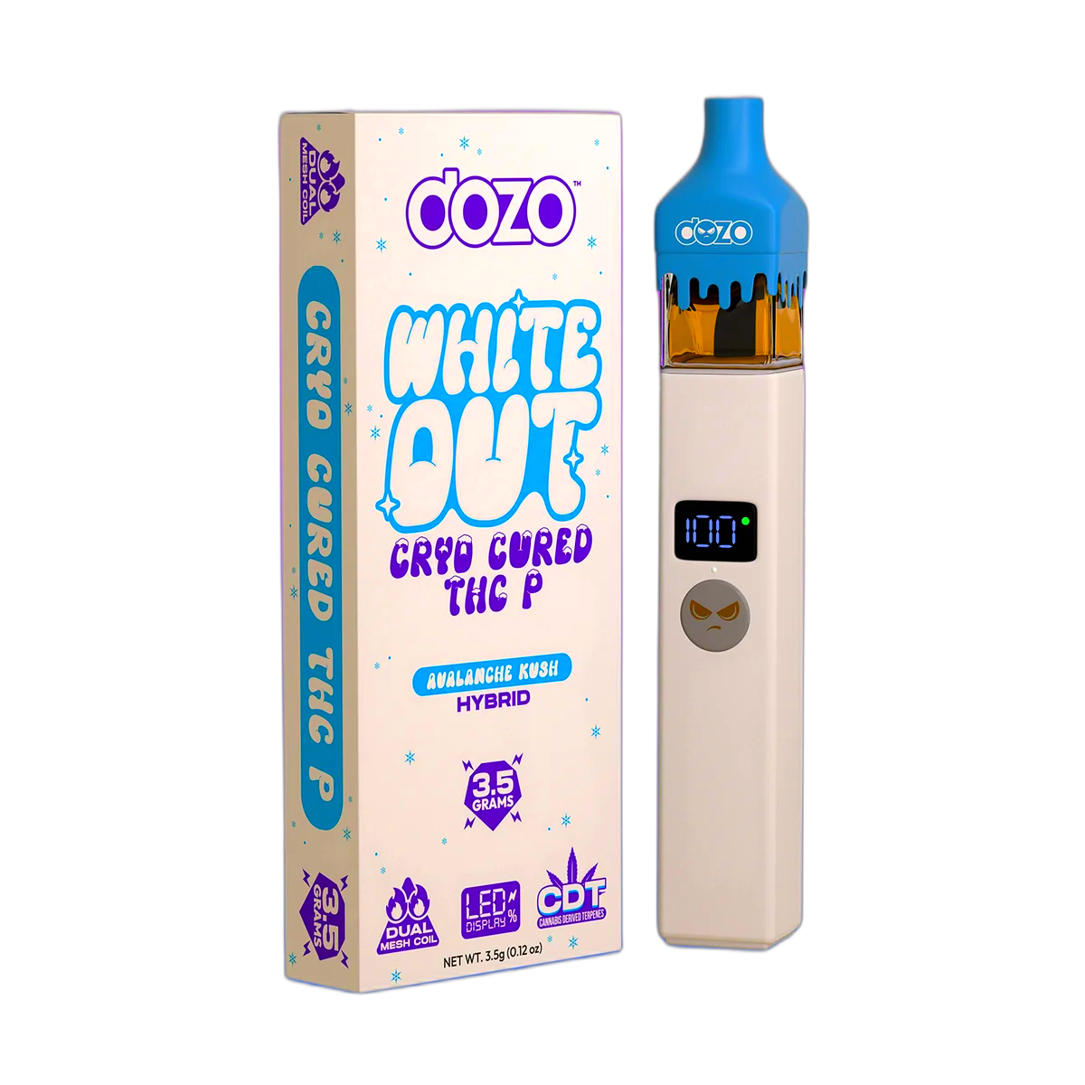 3.5g Dozo White-Out Disposable Vape