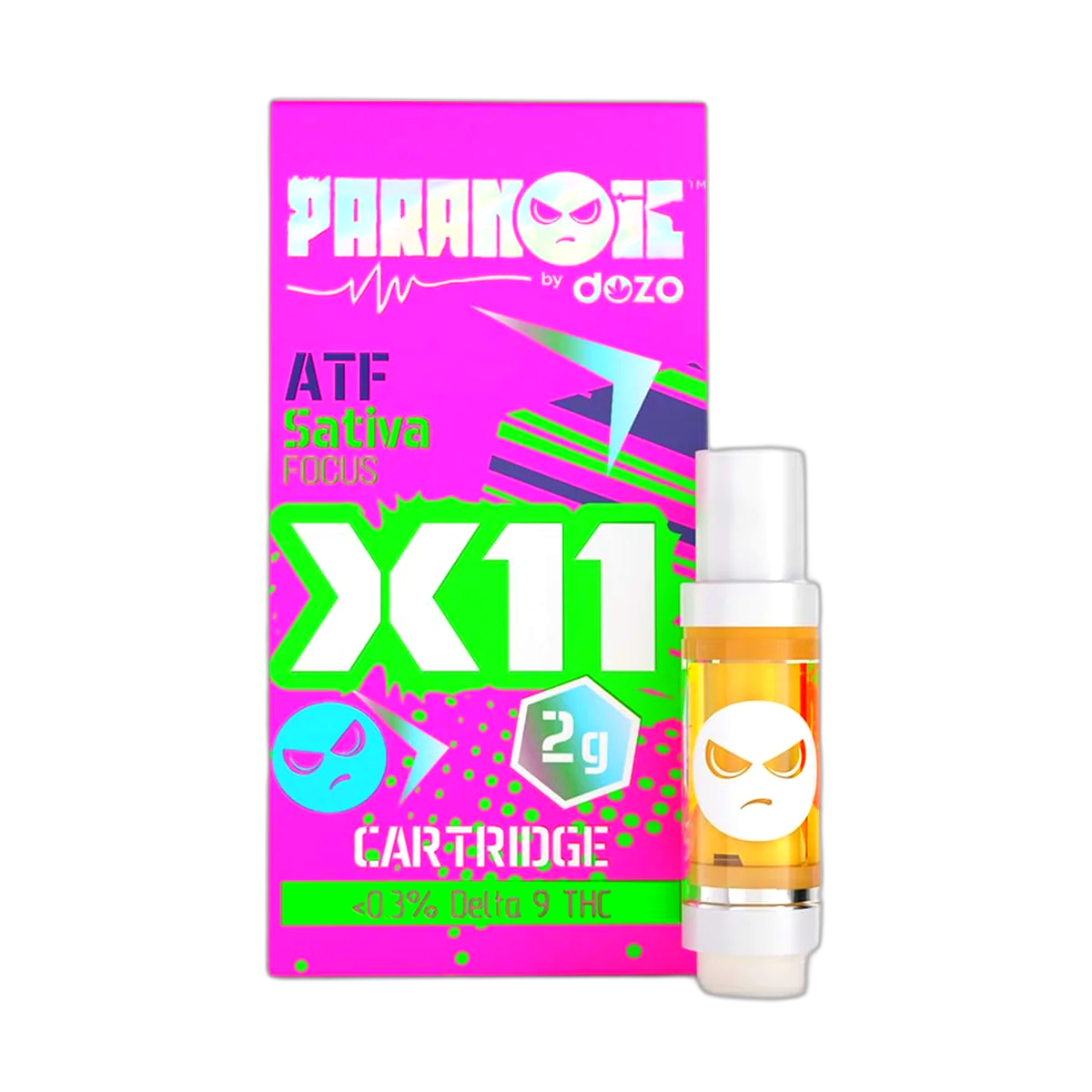 Dozo Paranoic X11 Cart | ATF (Sativa)