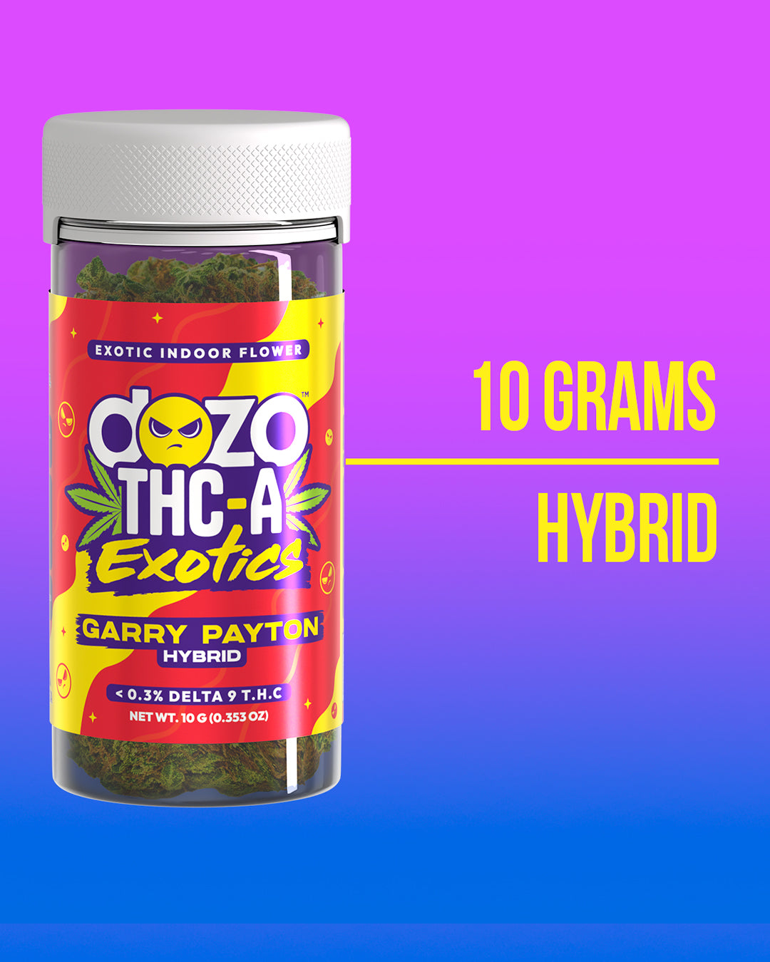 10g Dozo THC-A INDOOR FLOWER