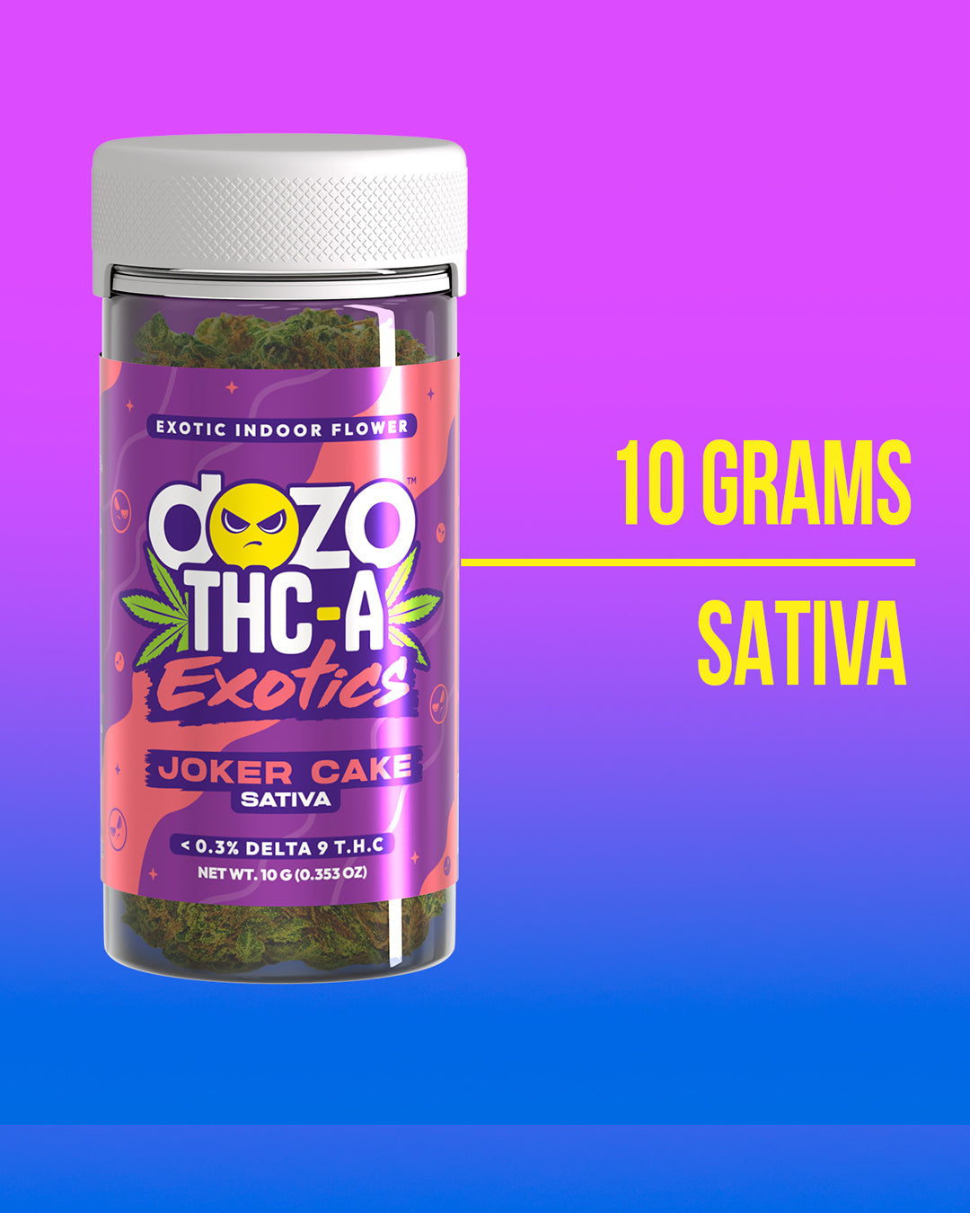 10g Dozo THC-A INDOOR FLOWER