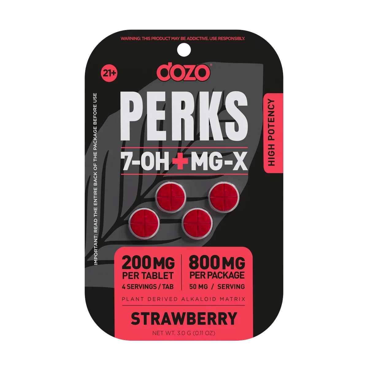 Dozo PERKS 7-OH + MG-X