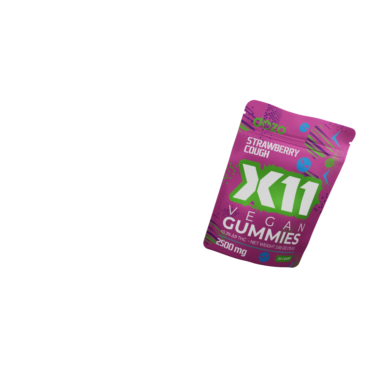X11 Gummies | Strawberry Cough (Sativa)