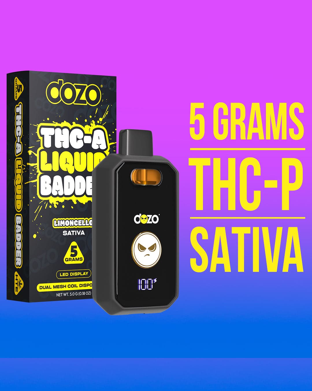 5g Dozo THC-A Liquid Badder