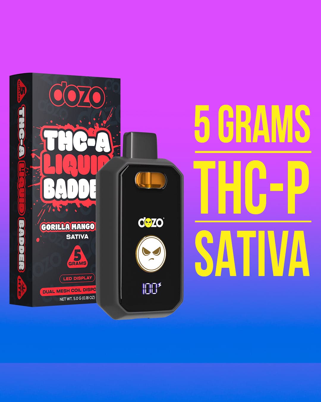 5g Dozo THC-A Liquid Badder