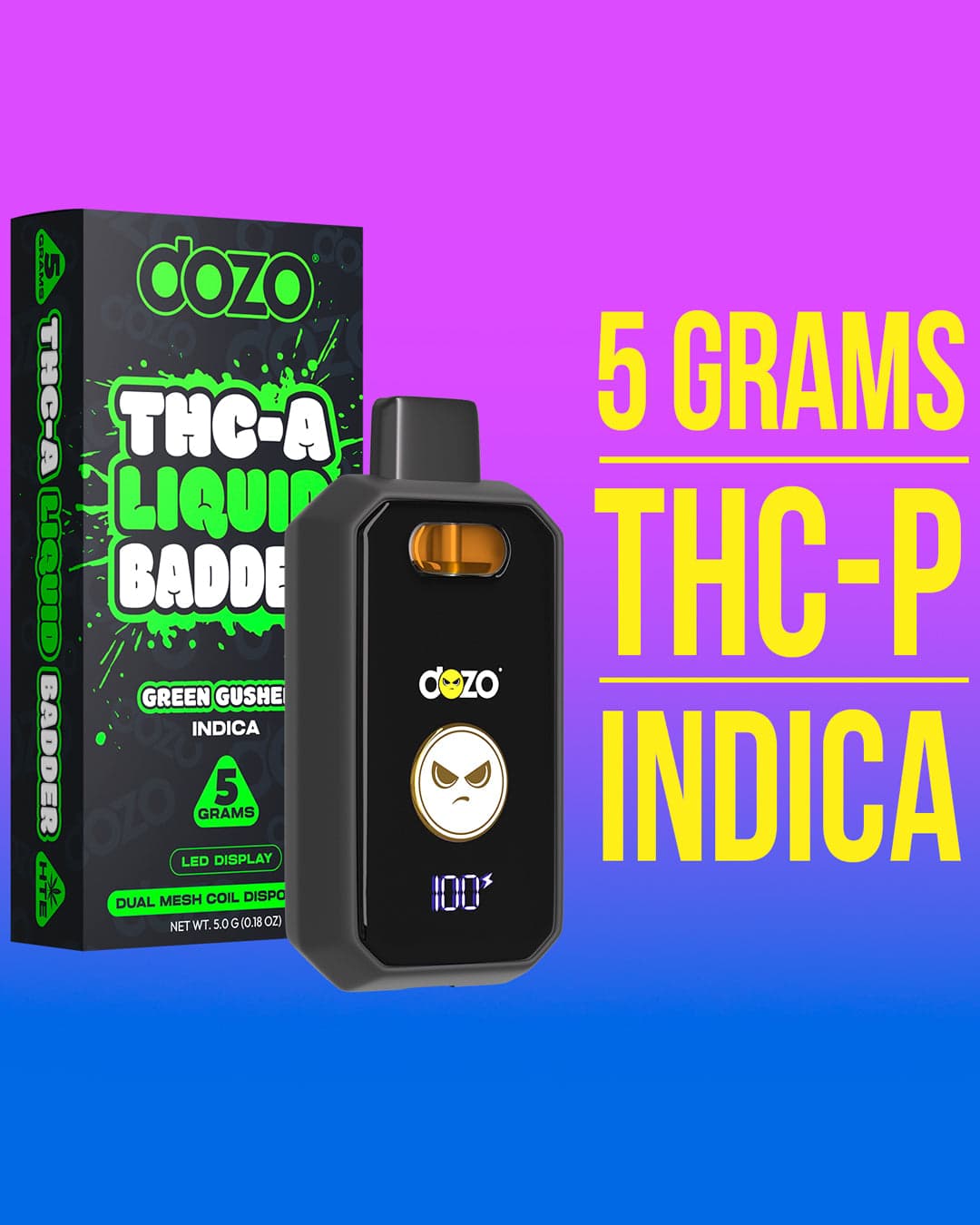 5g Dozo THC-A Liquid Badder