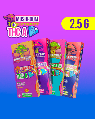 2.5g Mushroom Extract Disposable
