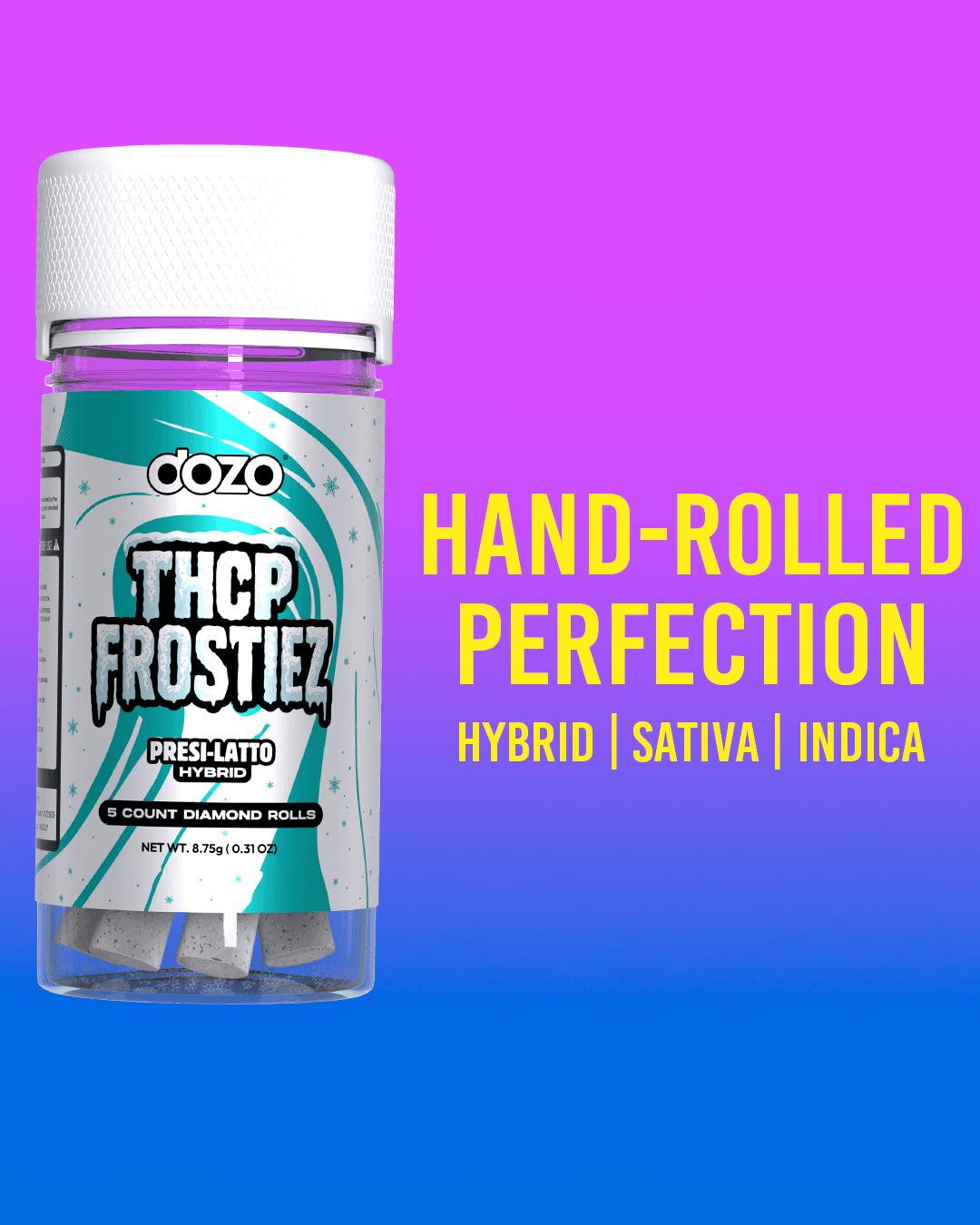 Dozo THCP Frostiez - Diamond Rolls (5ct)