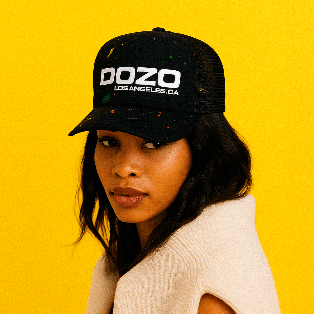 Dozo Trucker Cap | Handmade Painted Edition