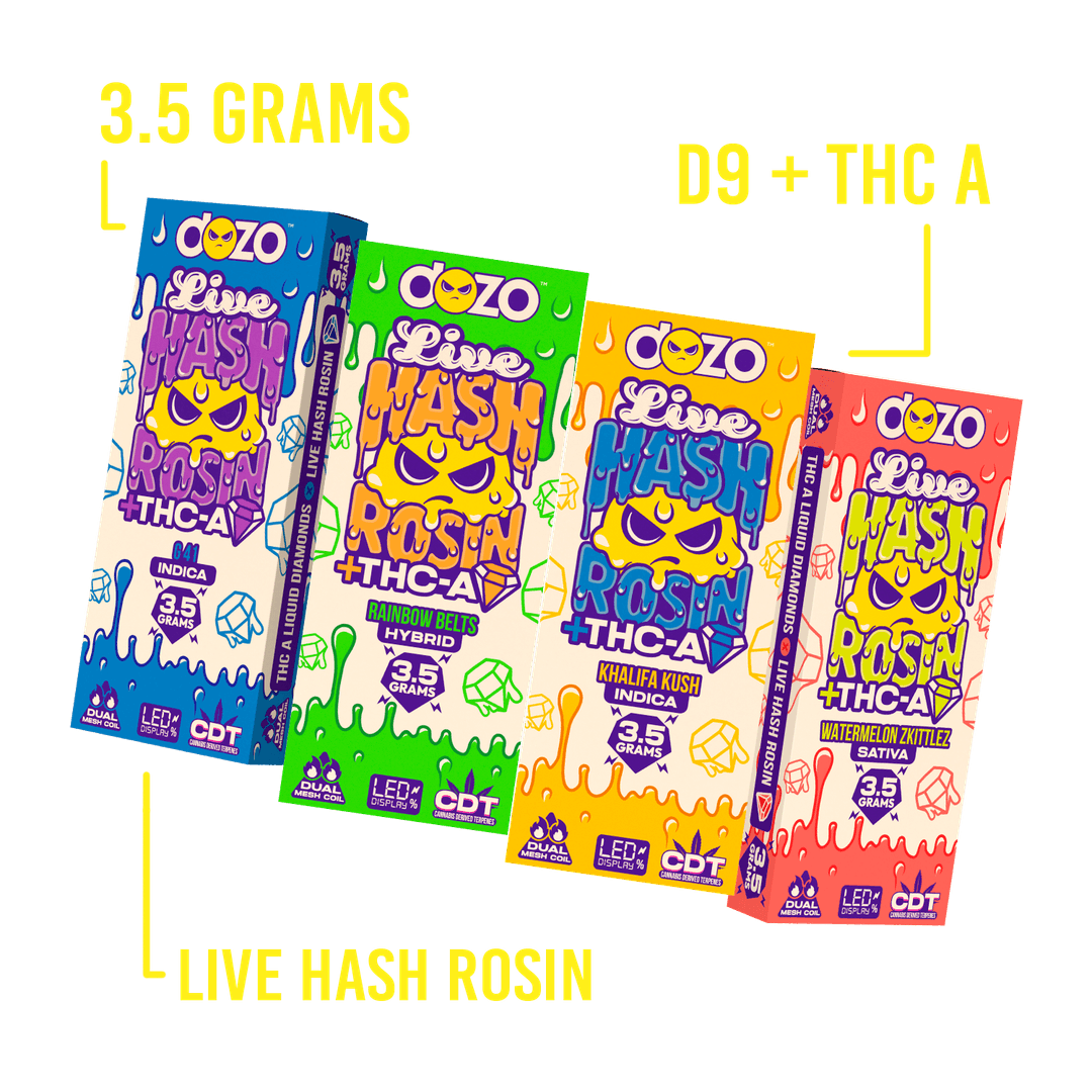 NEW 3.5g - 40% more PUFFS