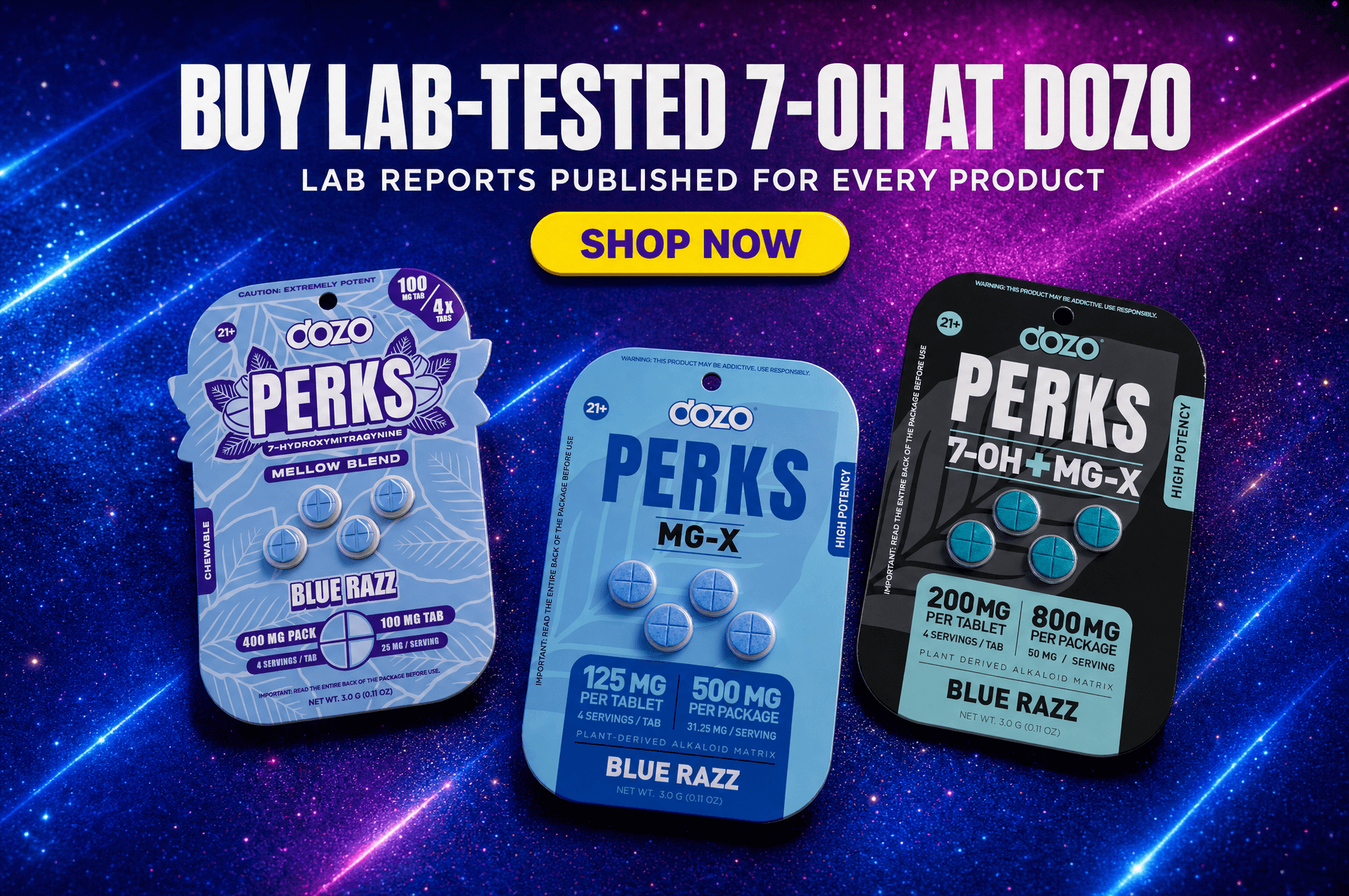 Buy lab-tested 7-OH at DOZO