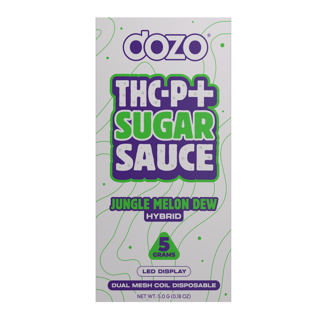 5g Dozo THC-P + Sugar Sauce Vape