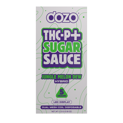 5g Dozo THC-P + Sugar Sauce Vape