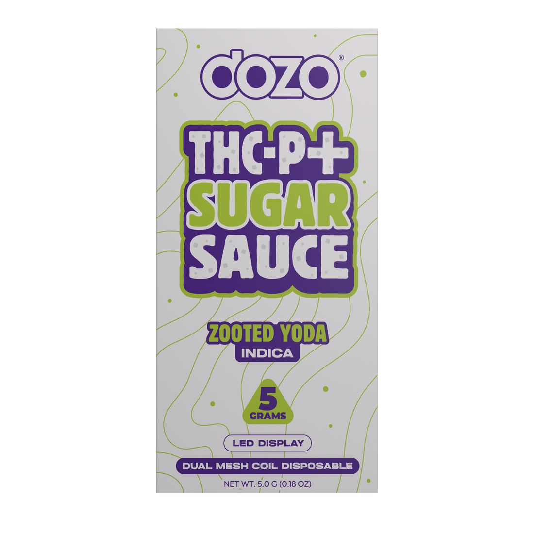 5g Dozo THC-P + Sugar Sauce Vape