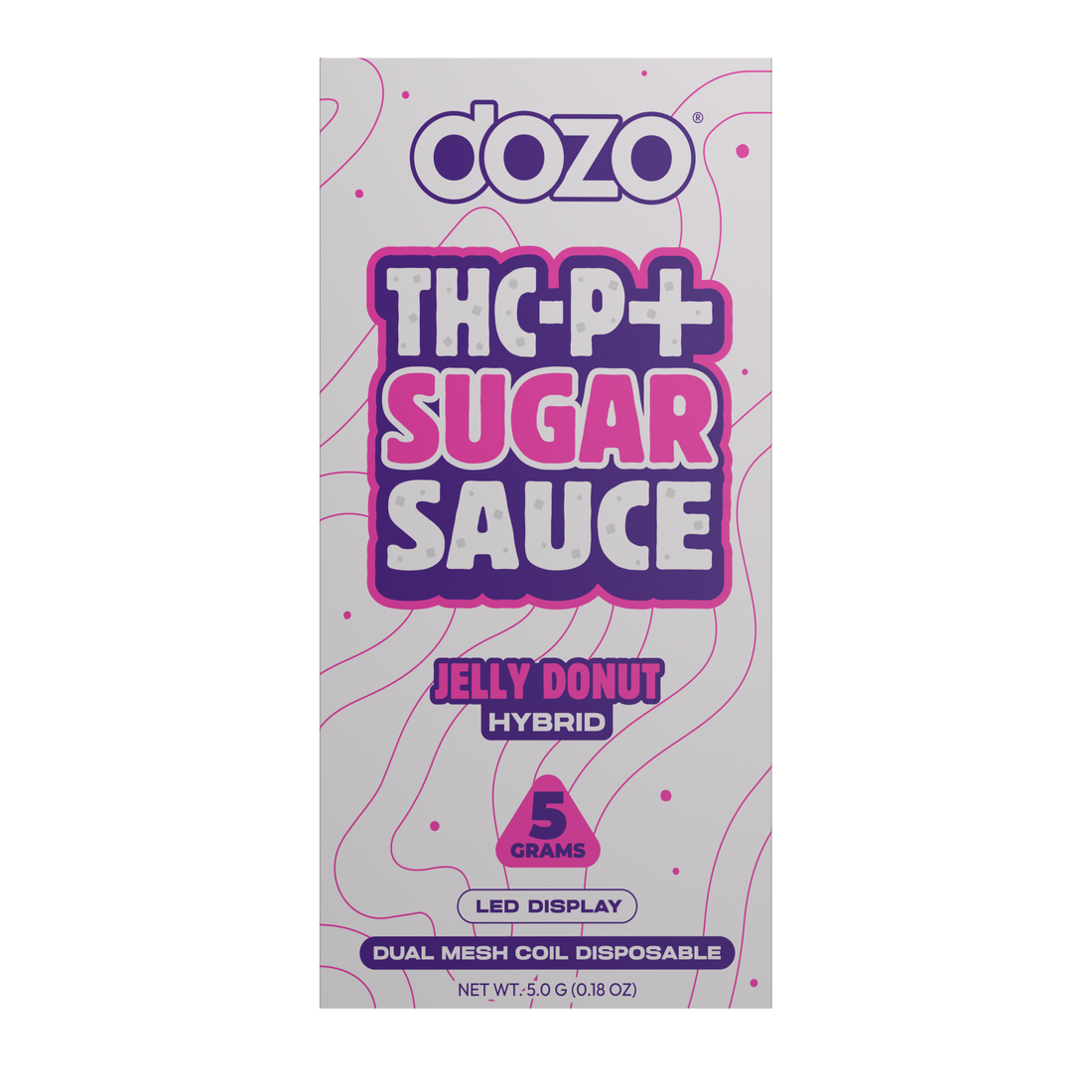 5g Dozo THC-P + Sugar Sauce Vape