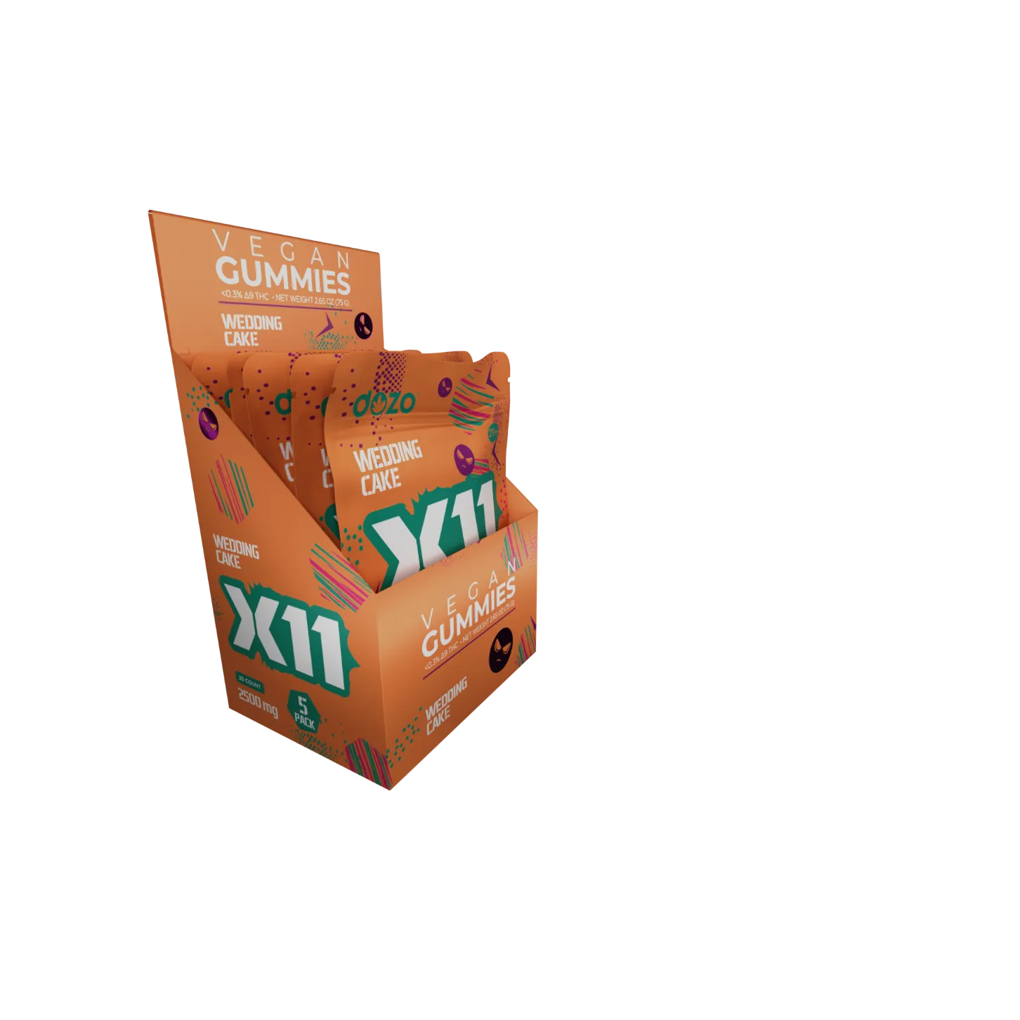 X11 Gummies Wedding Cake (Hybrid) puredozo
