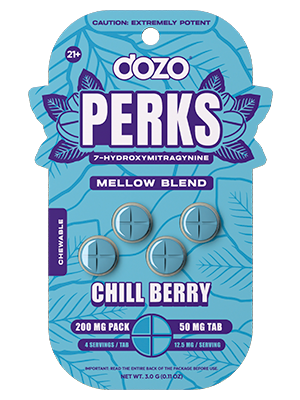 4ct 50mg Dozo PERKS 7-OH