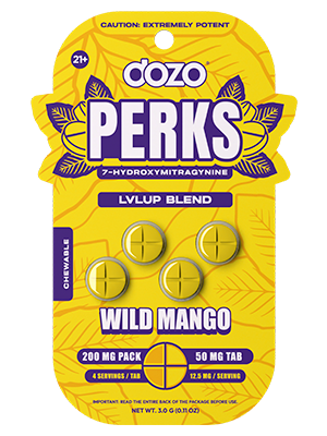 4ct 50mg Dozo PERKS 7-OH