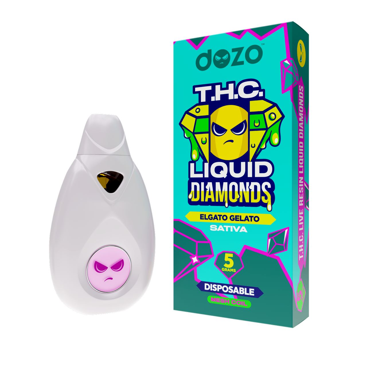 Discover Elgato Gelato Sativa - Liquid Diamonds Disposable Vape puredozo Discover Elgato Gelato Sativa - Liquid Diamonds Disposable Vape puredozo