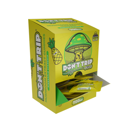 25 Packages of Don’t Trip Mushroom Gummies