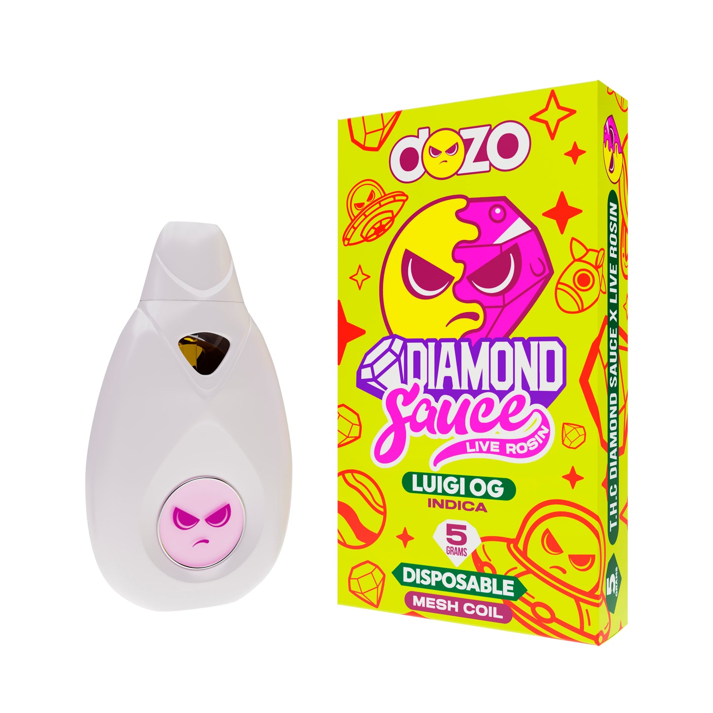 Diamond Sauce Disposable 5g | Papaya Punch (Hybrid)