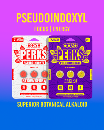 Dozo PERKS PSEUDOINDOXYL | 3ct (60 mg Per Pack)