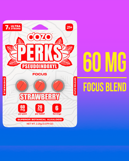 Dozo PERKS PSEUDOINDOXYL | 3ct (60 mg Per Pack)
