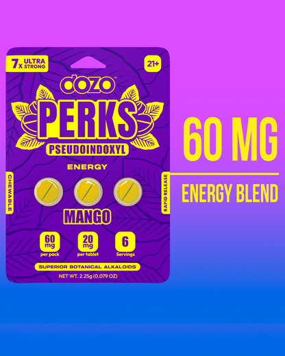Dozo PERKS PSEUDOINDOXYL | 3ct (60 mg Per Pack)