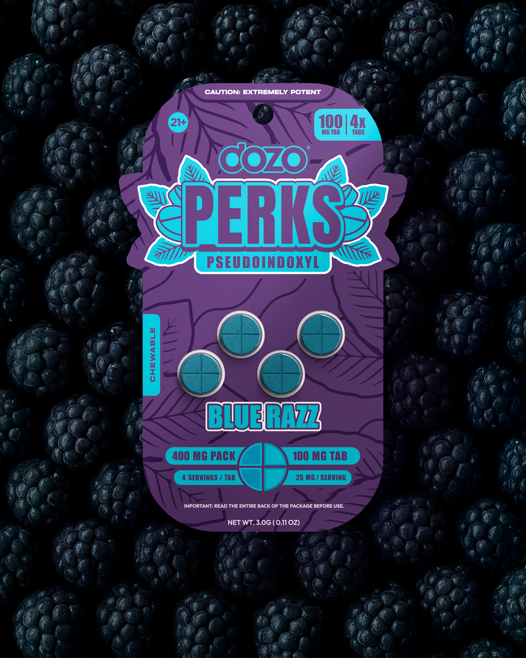 Dozo PERKS Pseudoindoxyl | 4ct (400mg per pack)