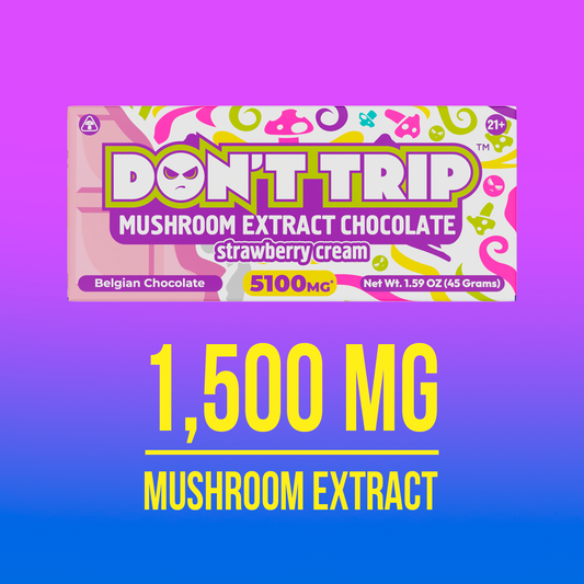 Don't Trip Mushroom Extract Chocolate 510mg | Cookies and Cream