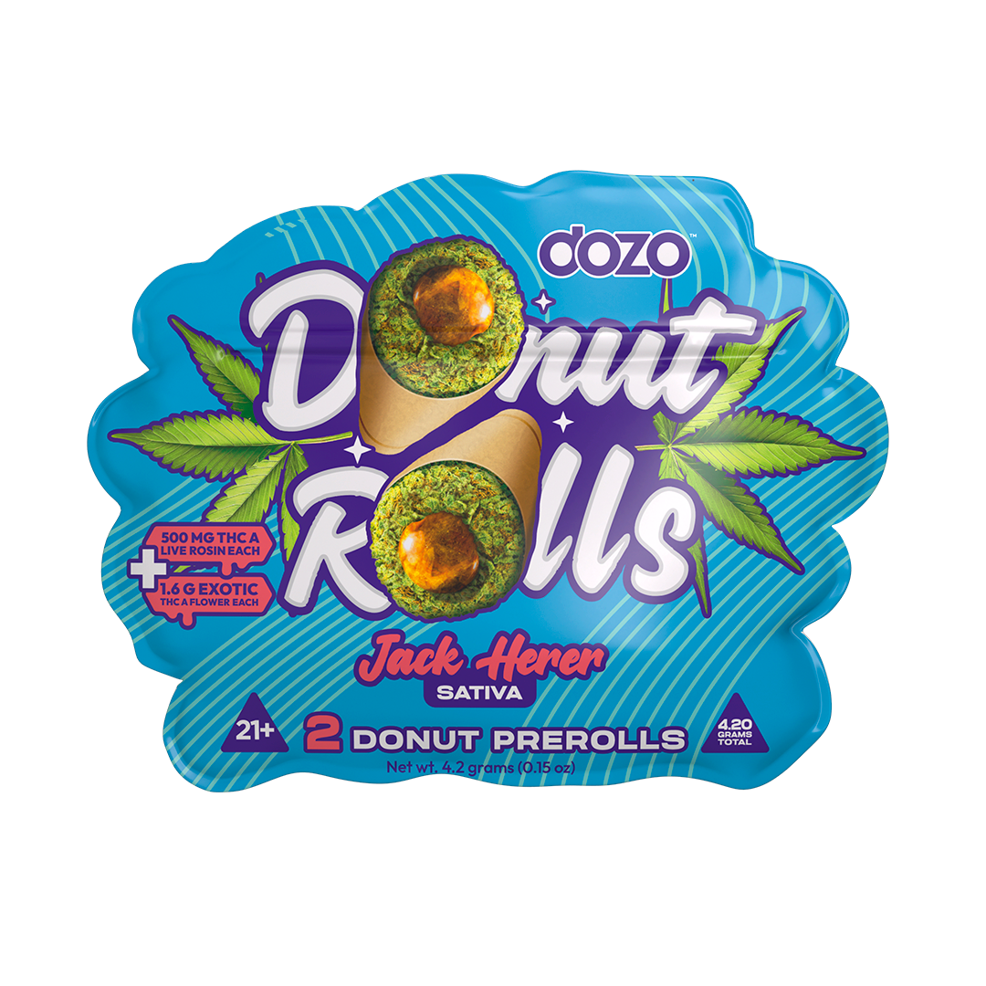 Dozo Donut Prerolls 4.20 g | Glazed Glue (Indica)